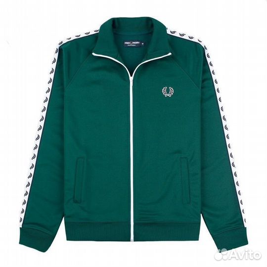 Олимпийка Fred Perry зеленое