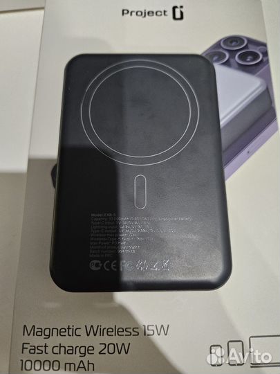 Powerbank 10000 беспроводной magsafe project zero