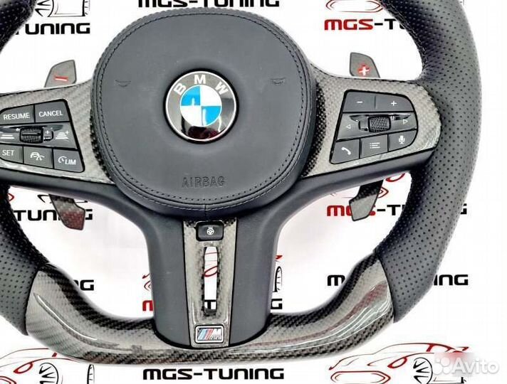 Руль + подушка BMW 4 серия G22 G23 G26 M карбон M4