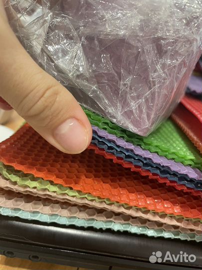 Воск и вощина цветные доя свечей