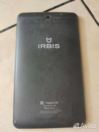 Планшет irbis tz55