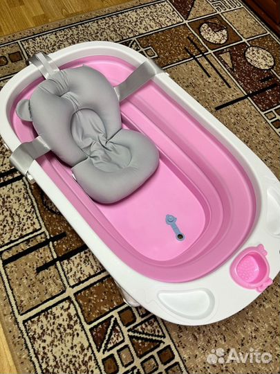 Детская ванночка для купания складная