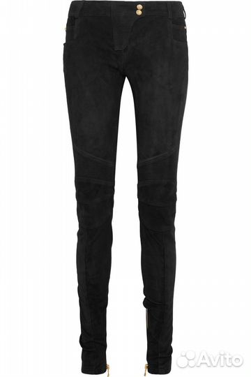 Balmain брюки замшевые оригинал