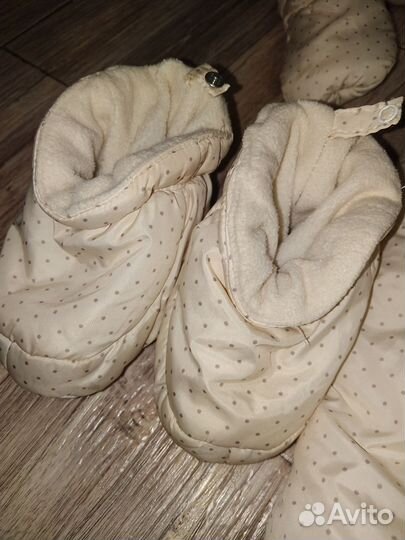 Комбинезон демисезон для малышки 6-12 мес