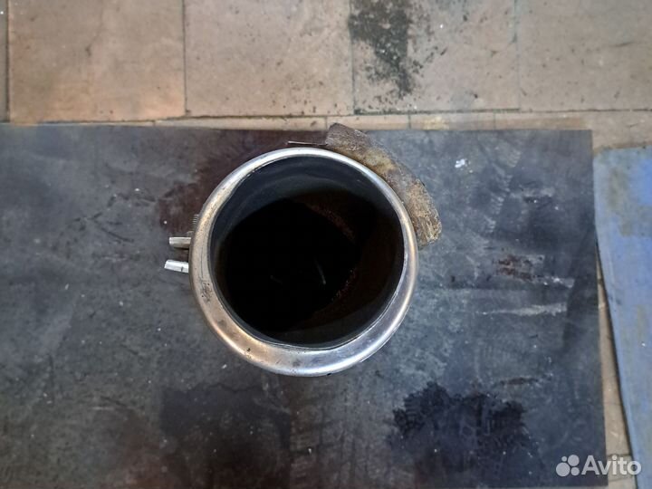 Глушитель прямоточный банка Jasma