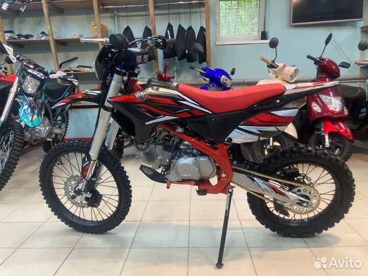 2023 питбайк wels RT 140 19\16 + шлем