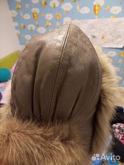 Шапка-ушанка меховая
