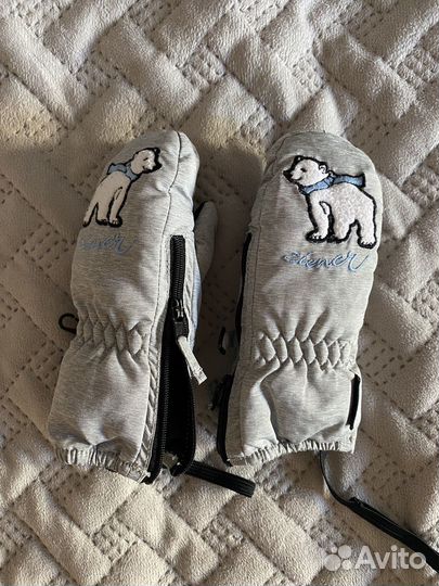 Варежки зимние детские