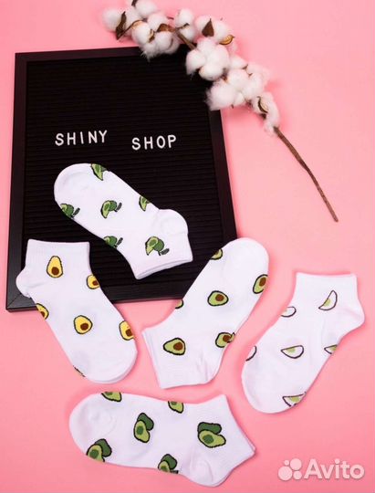 Носки женские 10 пар новые