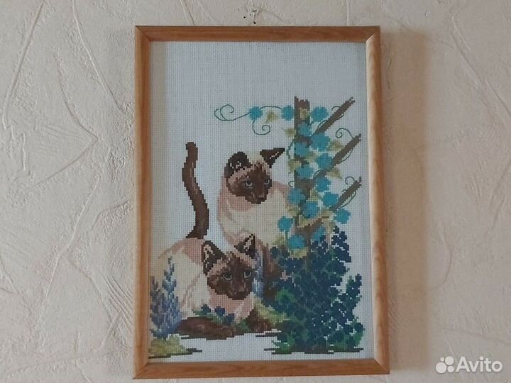 Картины, вышитые крестом