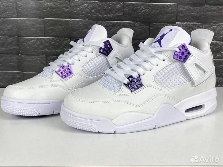 Кроссовки Nike Air Jordan 4 Retro Metallic Purple