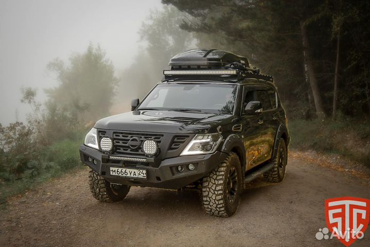 Расширители колёсных арок Nissan Patrol Y62