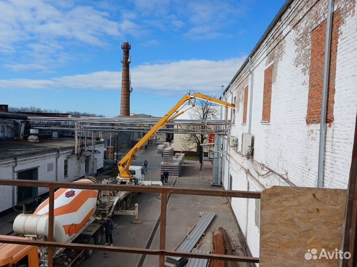 Услуги бетононасоса