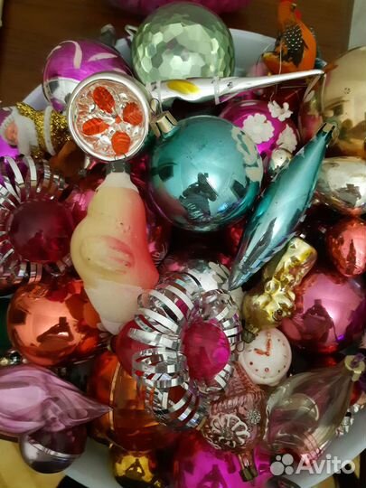 Елочные игрушки СССР