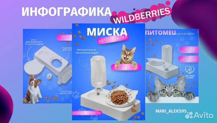 Инфографика для маркетплейсов wildberries ozon