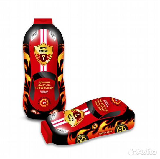 Шампунь-гель детский Гонки 300мл