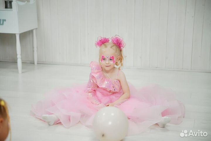 Праздничное платье на девочку 104