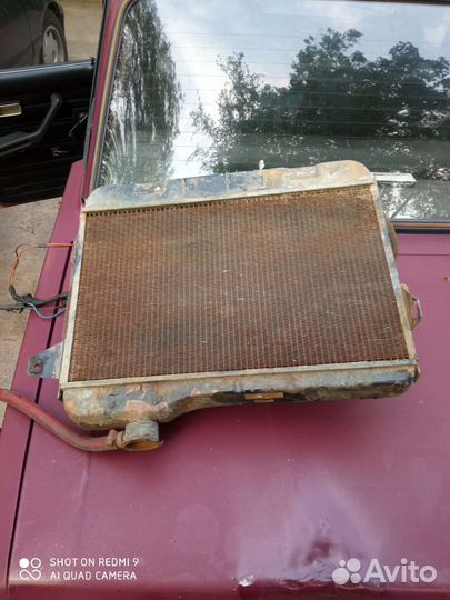 Радиатор медный на ваз 2101