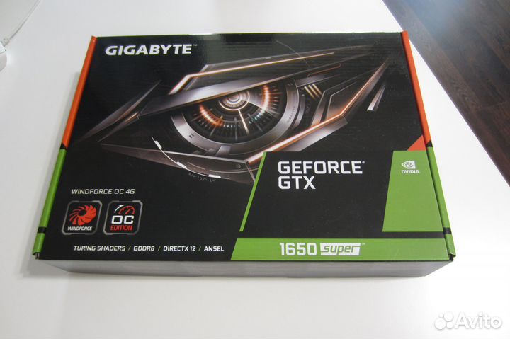 Gigabyte GeForce GTX 1650 super windforce OC 4G