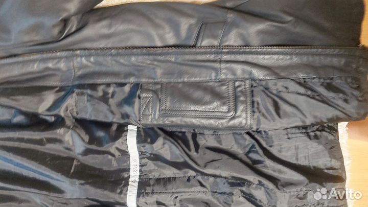Куртка кожанная