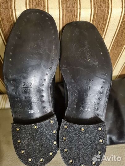 Сапоги офицерские хромовые.Размер 41