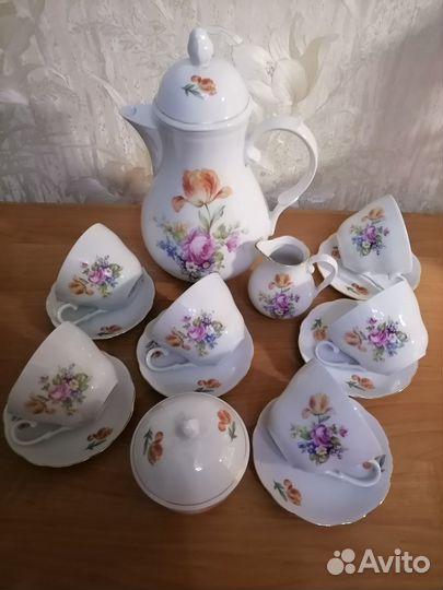 Кофейный сервиз kahla гдр