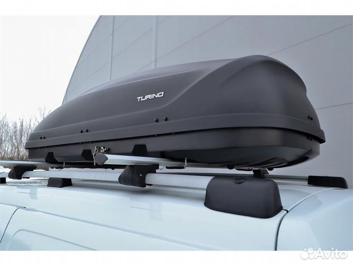 Автобокс Turino 1 410л 1770х460х810 Черный Односто