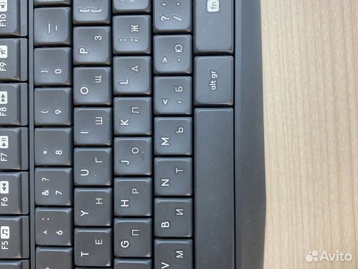 Беспроводная клавиатура и мышь logitech