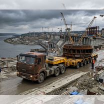 Трал перевозка негабаритных грузов, Серпухов