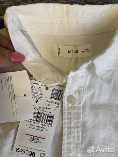 Рубашка новая Mango