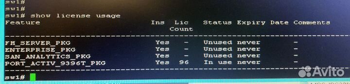 Коммутатор 96 32Gb FC MDS 9396T Cisco Enterprise