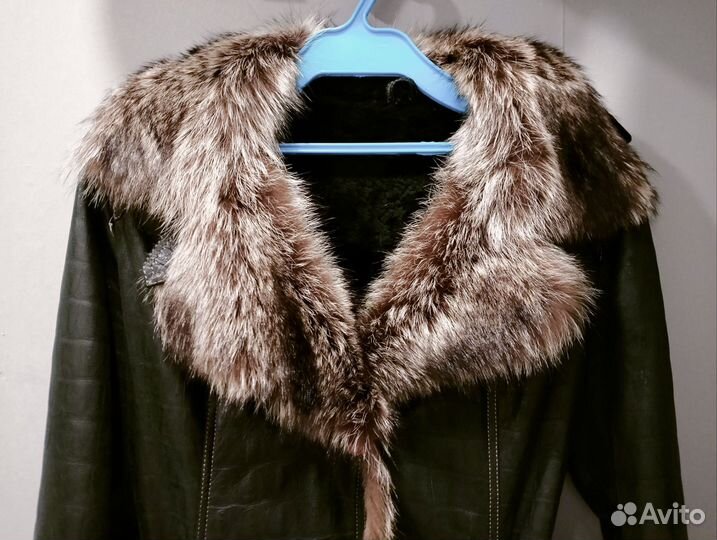 Дубленка натуральная женская 44 46 р