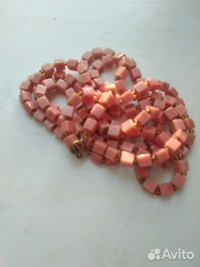 Бусы винтаж. Чешское стекло