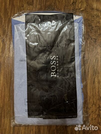 Рубашка / сорочка голубая Hugo Boss