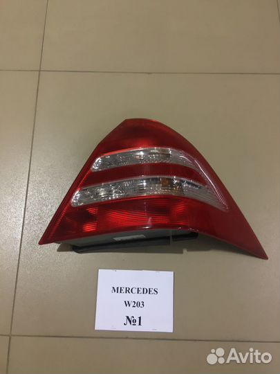 Фонари задние Mercedes C-class W203