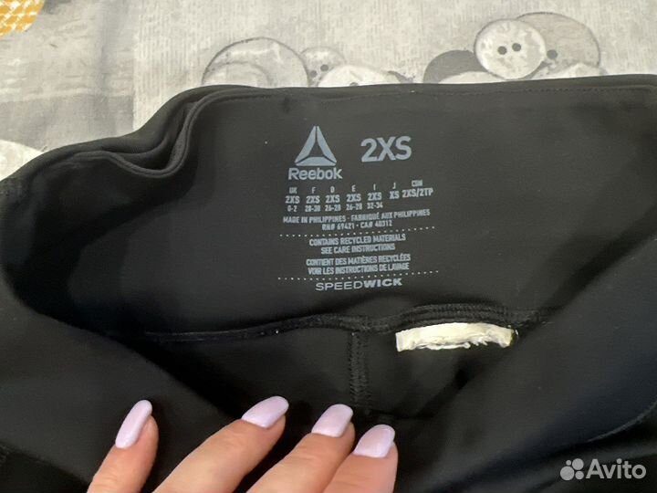 Удлинееные шорты и лосины Reebok