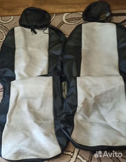 Авточехлы из экокожи на Kia Rio