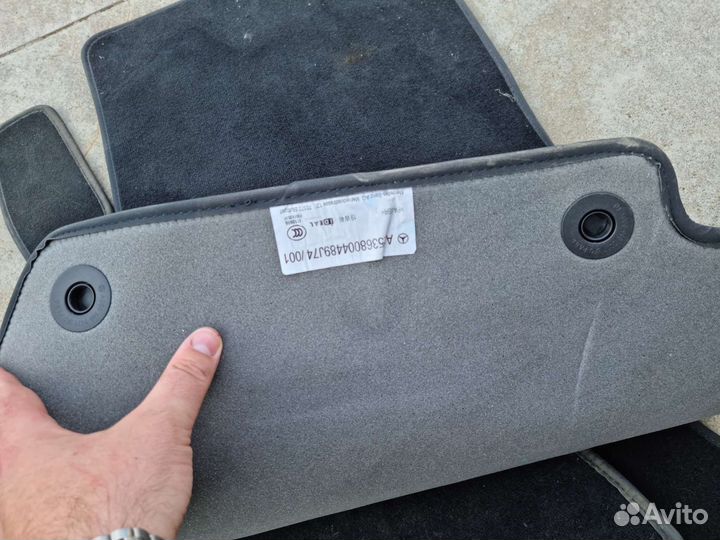 Коврики mercedes glc оригинал