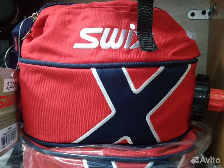 Термобочка swix Norge Mix RE031, красная