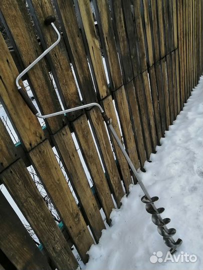 Ледобур из нержавейки, Тонар 130мм