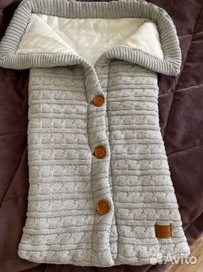 Конверт одеяло loom knits