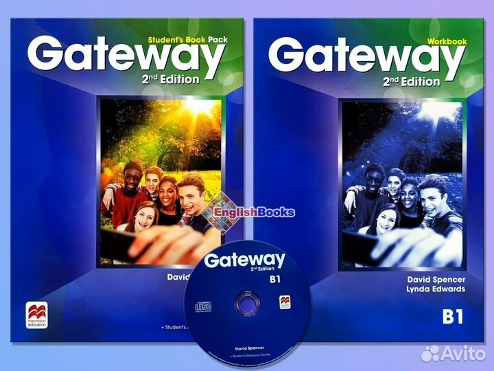 Gateway B1, 2nd edition,комплект (SB,WB,CD)новые