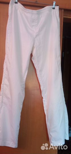 Брюки белые