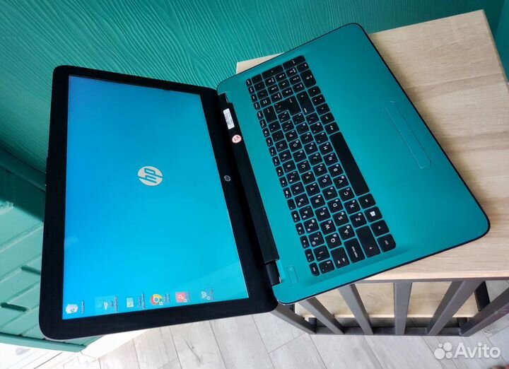 HP laptop x4 ядра/SSD/15.6
