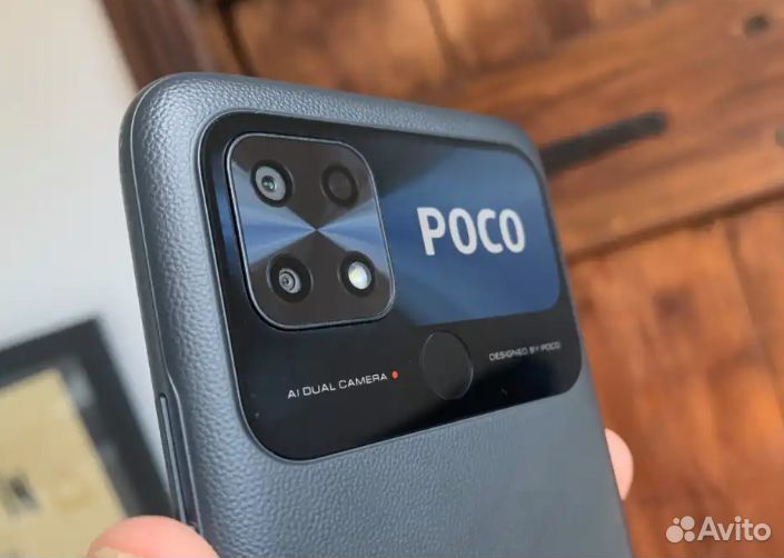 Xiaomi Poco C40, 4/64GB, черный, новый