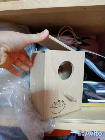 Домик стенд корм кормушка игрушки жердочки