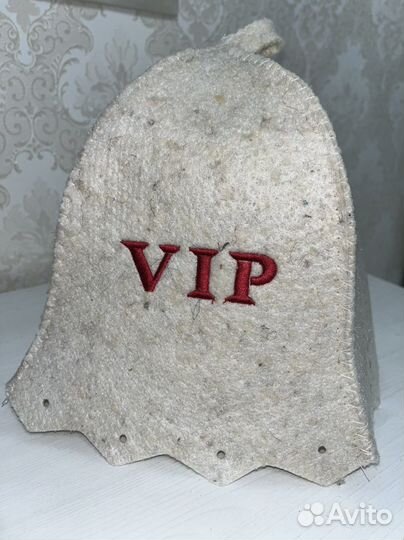 Шапка из войлока для бани