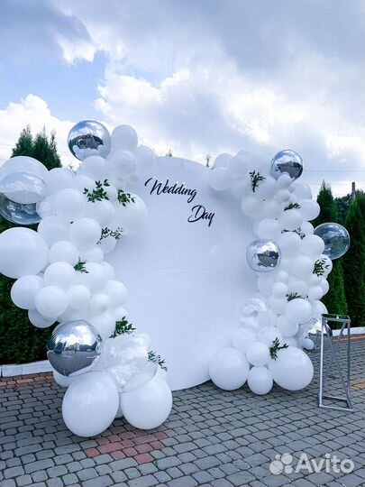 Фотозона на каркасе