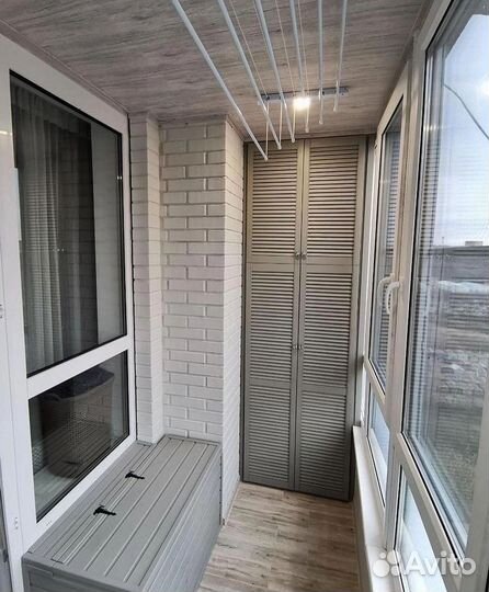 Остекление(отделка) балкона от производителя