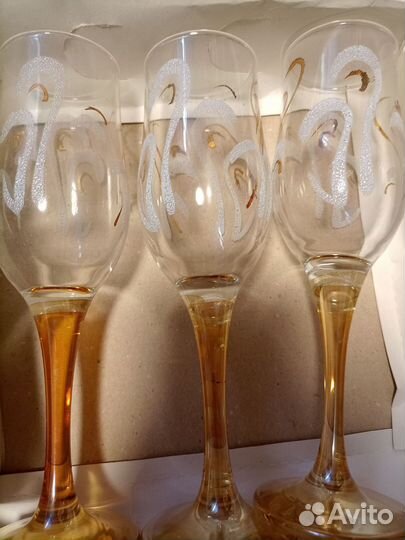 Бокалы 6 шт